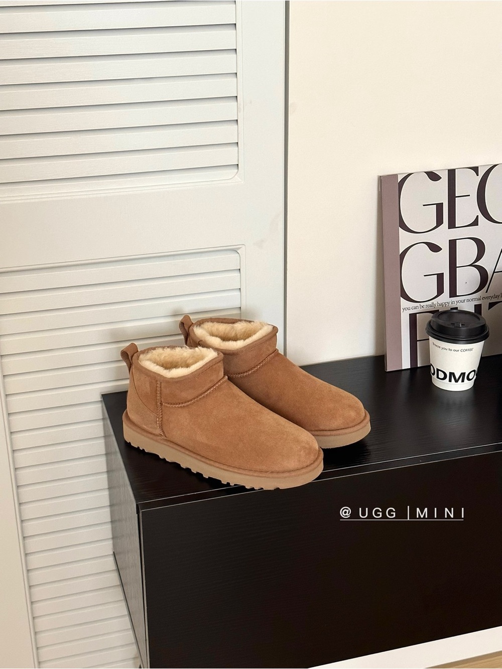 UGG Mini Ankle Booties - Chestnut